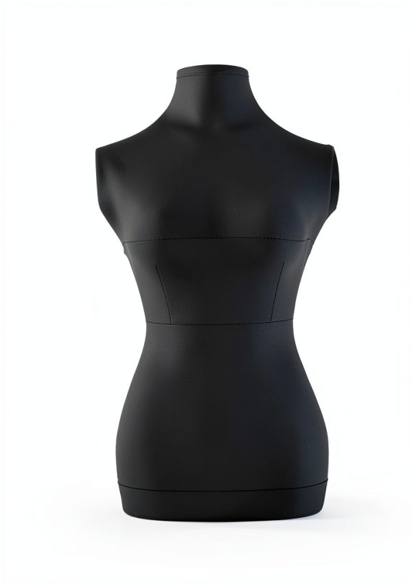 Bonnlo Female Wire Dress Form Vintage Style Adjustable Mannequin Black-1