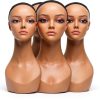 4 Pcs Lifelike Mannequin Head Wig Stand L7 MANNEQUIN Realistic Display-0