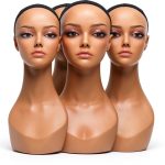 4 Pcs Lifelike Mannequin Head Wig Stand L7 MANNEQUIN Realistic Display-0
