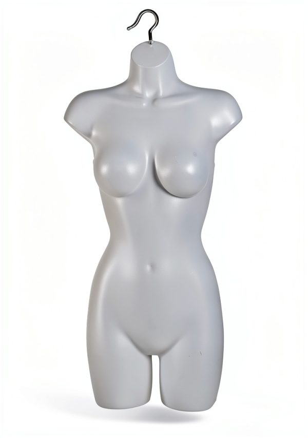 Female Mannequin Torso SSW – Shatterproof Plastic, Size 5‑10-7
