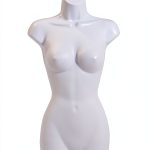 SSWBasics Female Torso Supply Warehouse White Plastic Durable 5‑10-0