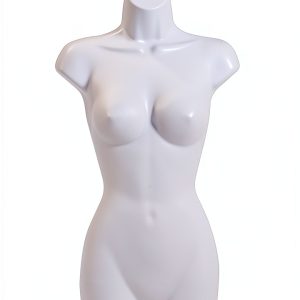 SSWBasics Female Torso Supply Warehouse White Plastic Durable 5‑10-0