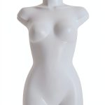 Female Mannequin Torso SSW – Shatterproof Plastic, Size 5‑10-0