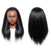 Mannequin Head with 100% Real Human Hair Cosmetology Styling Doll 14in-2