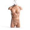 Male Mannequin Torso Store Supply Warehouse White Plastic with Hook-1