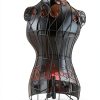 Bonnlo Female Wire Dress Form Vintage Style Adjustable Mannequin Black-0