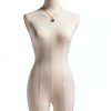 Female Mannequin Dress Form Torso – White 47‑83″ by Cao Qi Long-0
