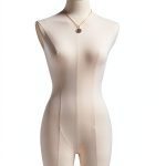 Female Mannequin Dress Form Torso – White 47‑83″ by Cao Qi Long-0