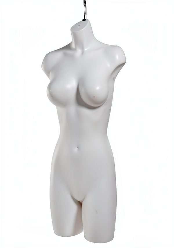 Female Mannequin Torso SSW – Shatterproof Plastic, Size 5‑10-5