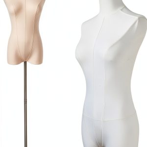 EaseHome Dress Form Mannequin Adjustable Height Torso with Metal Stand-0