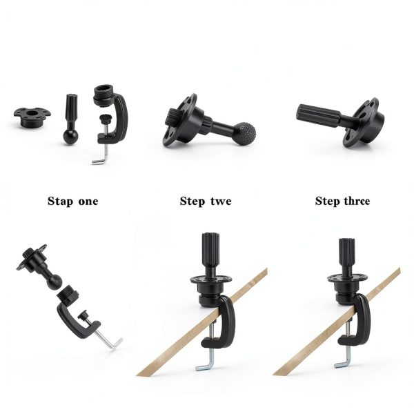 FABA 100% Real Hair Mannequin Head with Hair Doll Head Styling 20"-22" Cosmetology Manikin Practice Head Hairdresser Doll Head for Dyeing Cutting Braiding with Clamp Stand-5