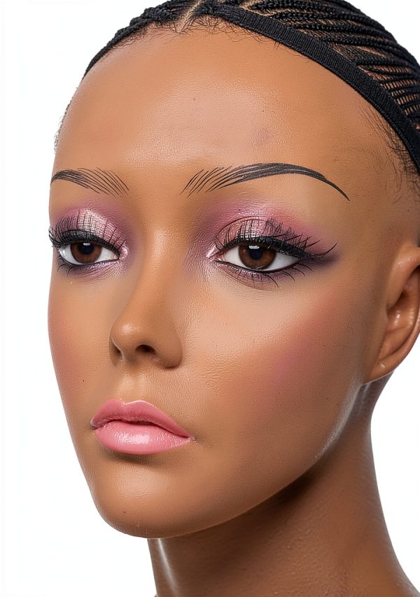 4 Pcs Lifelike Mannequin Head Wig Stand L7 MANNEQUIN Realistic Display-4