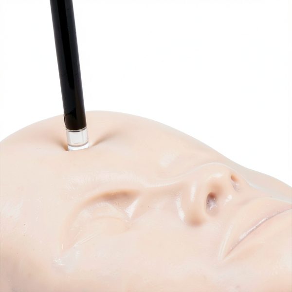 Mannequin Head Practice Bangshi Soft Silicone Beige 4 Piece Set-4