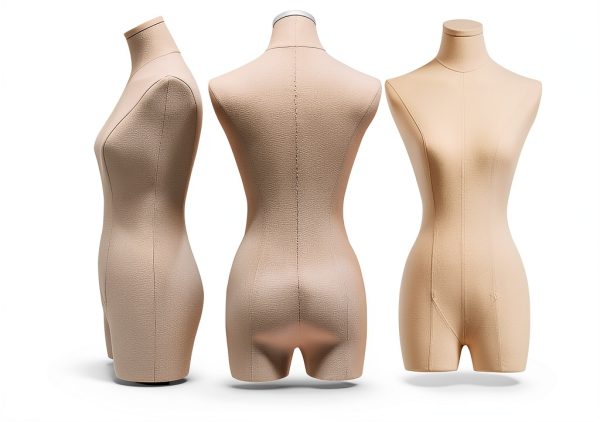 Female Mannequin Dress Form Torso – White 47‑83″ by Cao Qi Long-5
