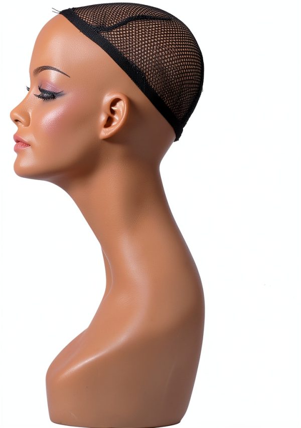 4 Pcs Lifelike Mannequin Head Wig Stand L7 MANNEQUIN Realistic Display-2